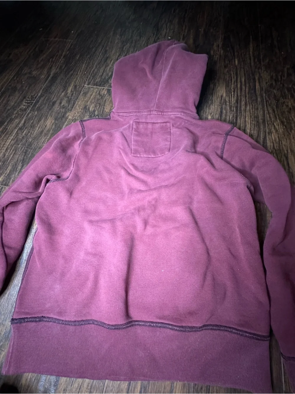 USED BOYS LARGE Abercrombie Hoodie- SEE PICS FOR FLAWS